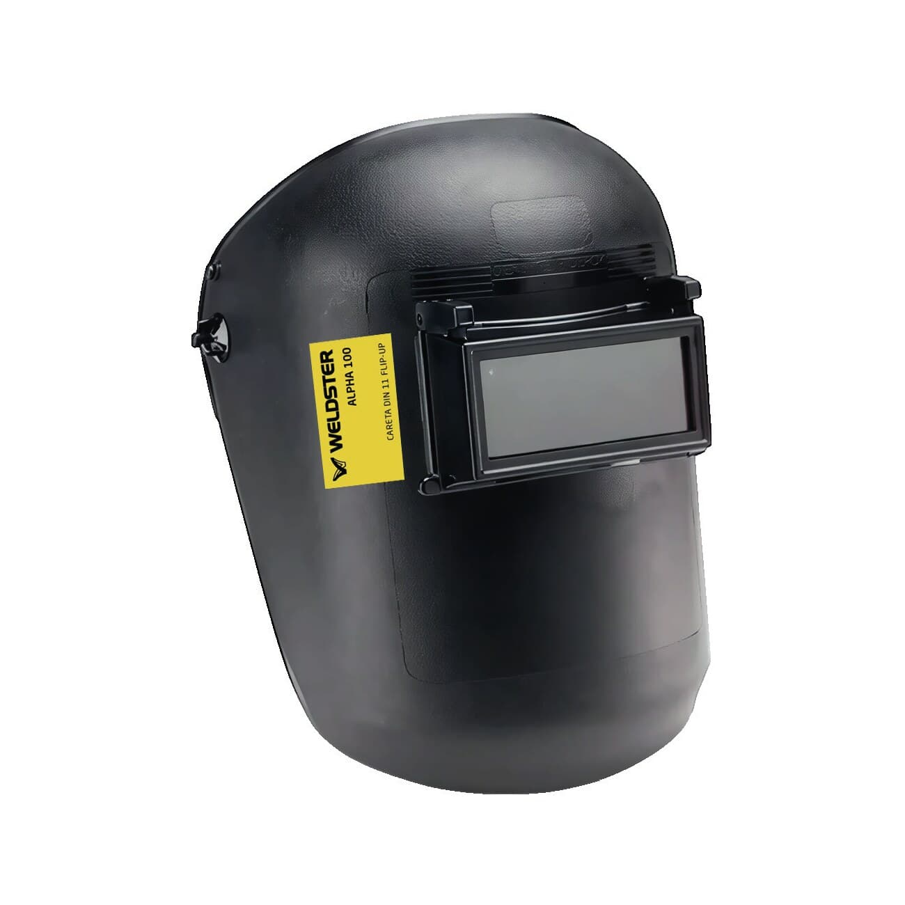 Máscara de soldar pasiva WELDSTER Alpha 100, vista tres cuartos